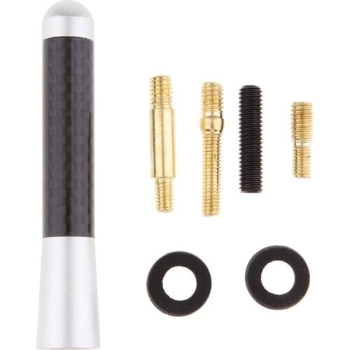 Short Stubby Car Auto Antenna AM/FM Radio Aerial Mast Screw Type