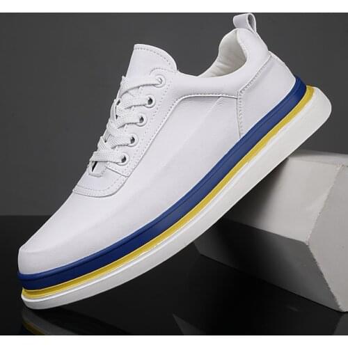 Fashion Men Shoes Microfiber Leather Loafers Autumn Lace up Casual Shoes Quality Luxury Men Sneakers Trainers Shoes Canvas