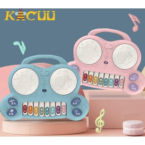 Musical Instrument Baby Piano Toys Portable Piano Toddlers Music Developmental Early Learning Educational Toys For Children Gift