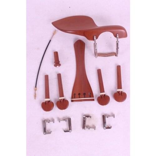 New violin jujube parts,tailpiece tuner peg chinrest endpin chinrest clamp