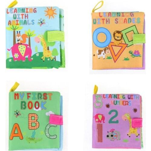 Kids Baby Cloth Intelligence Development Early Learning Book Educational toys Kids Montessori Board Games Toys for Children