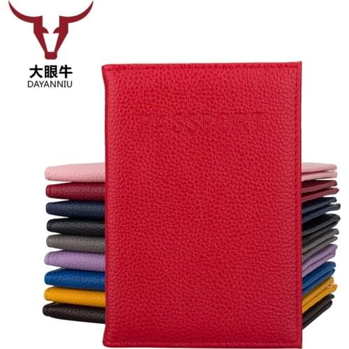 Solid Color International Passport Holder Candy Red Passport case Fashion PU Leather Pressing Passport Cover (custom available)