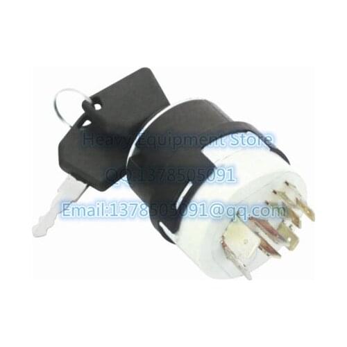 Ignition Switch Coil With 14607 key For JCB 3CX 4CX - 701/80184 50988 701/45500 701/Y1372