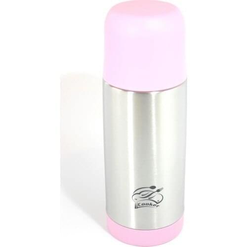Cooker Steel Thermos 0,30 Lt Ckr-2000-Pembe