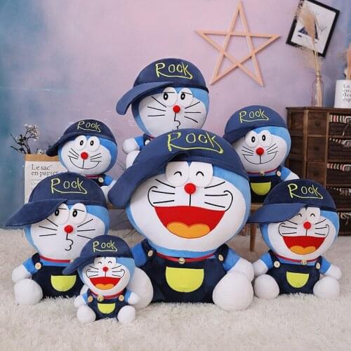 30/40/50/60cm Doraemon Kawaii Plush Doll Toy Anime Manga Peripherals Cute Cartoon Cat Soft Cushion Pillow Stuffed Plush Toys
