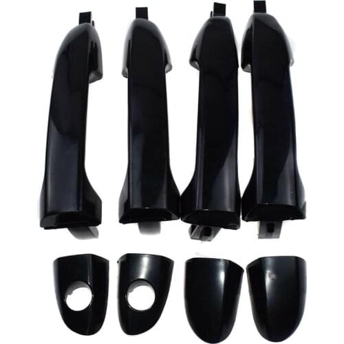 4 Pcs Front Rear Left Right Outside Door Handle for Kia Spectra Spectra5 Cerato 04-09 82650-2F000 83650-2F000