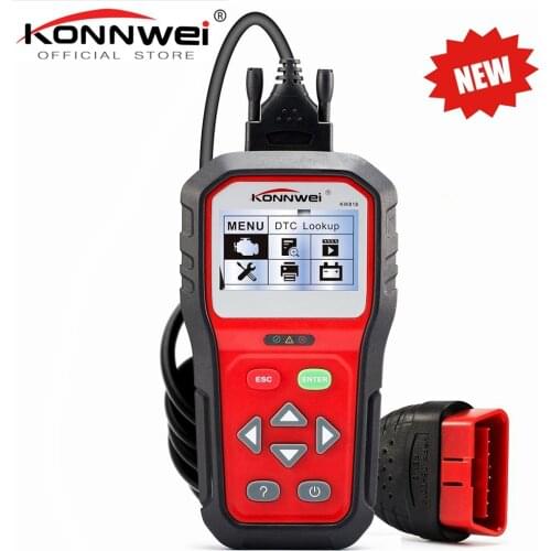 OBD2 Scanner Code Reader KW818 Universal OBDII Vehicle Engine Diagnostic Codes Reader Full OBD/EOBD Function Scan Tool Check