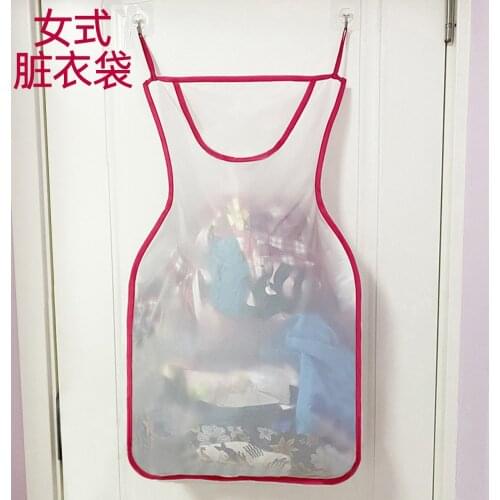 The Bathroom Behind The Door Laundry And Sundries Laundry, Cloth, Sundries Classification Dirty Clothes Couple Storage Bags