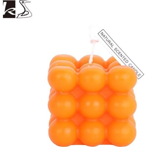 Marriage Supplies Scented Candle Creative Fruit Shell Geometric Shape Home Décor Romantic Holiday Celebrate Scented Candle