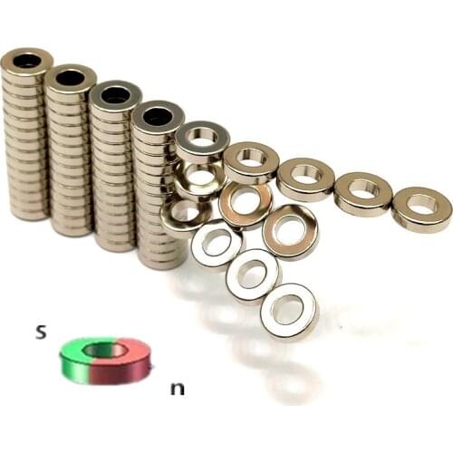 10PCS solid/hollow magnet encoder AS5048a AS5600 Gimbal motor strong magnetic ring standard