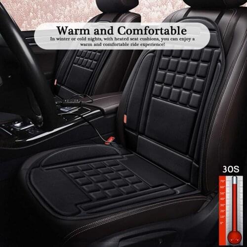 Car Heat Cushion Electric Wear-resistant Mat for Vehicle Car electric heating seat cushion High and low gear switch adjustment