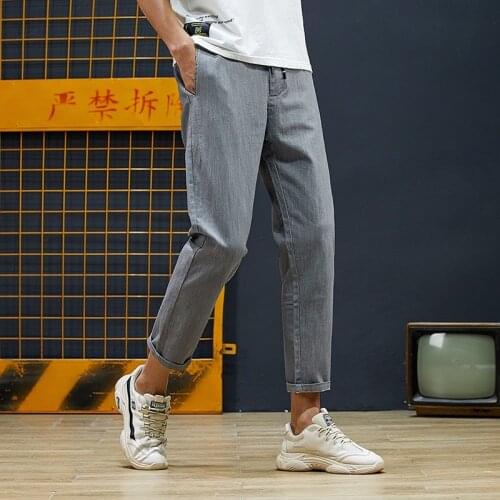 Casual Ankle-Length Pants Men Trousers Streetwear Jogger Sweatpants Pants 2020 New