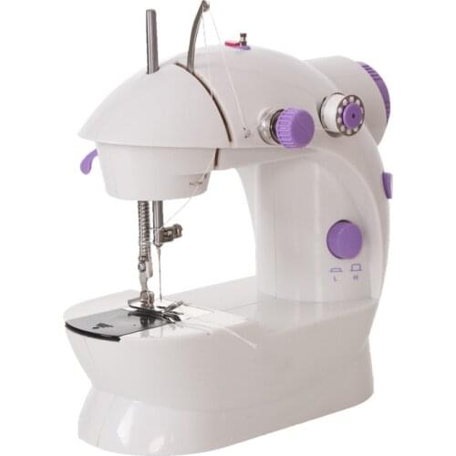 Household sewing machine electric mini desktop mini sewing machine eat thick small car clothes manual pedal