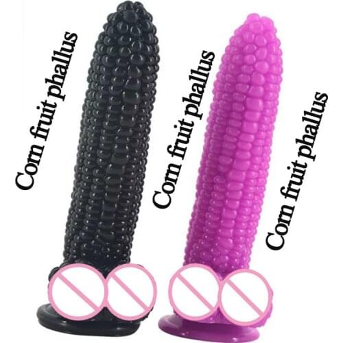 21*4.2cmBig Suction Cup Dildo Butt Plug Anal Corn Fake Penis SexToys for Woman Particle Surface Vagina Bead Stimulation Sex Shop