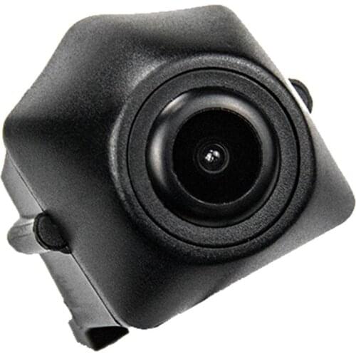 HD 720p Front View Camera Logo Parking Camera Waterproof Night Vision for Universal Monitors (RCA) for Audi A4 B6 B8 2013-2014