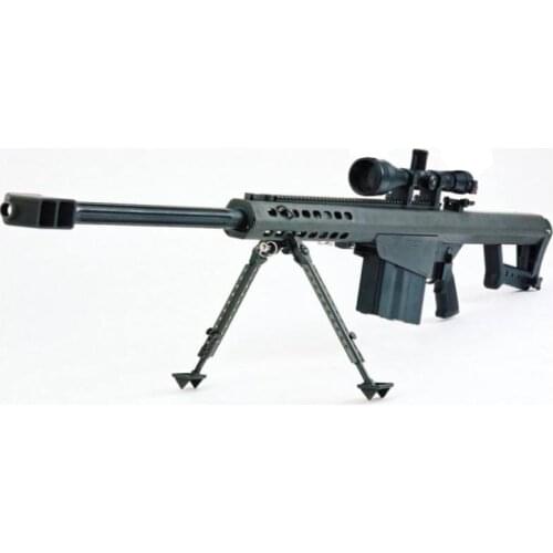 Paper Model Barrett M82A1 Sniper Rifle Cosplay Kits 1:1 Scale Weapons Papercraft Gun Toy