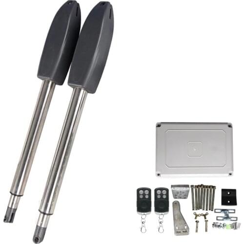 Heavy Duty Automatic Swing Gate Opener Drive Kit for 400kg Double Door Remote Control Garage Courtyard Swing Door Motor Operator
