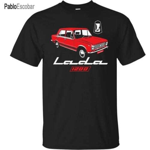 Lada, 1200, Soviet Union, Car, Ussr, Cccp, Kopeyka, Vaz-2101, T-Shirt mens Tee Shirts Fashion shubuzhi Men 4XL 5XL Hip Hop