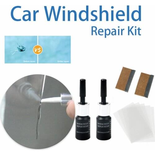 Car Cracked Glass Repair Tool Kit Auto Windshield Nano Repair Fluid Car DIY Window Tools Glass Scratch Repair Wholesale Dropship