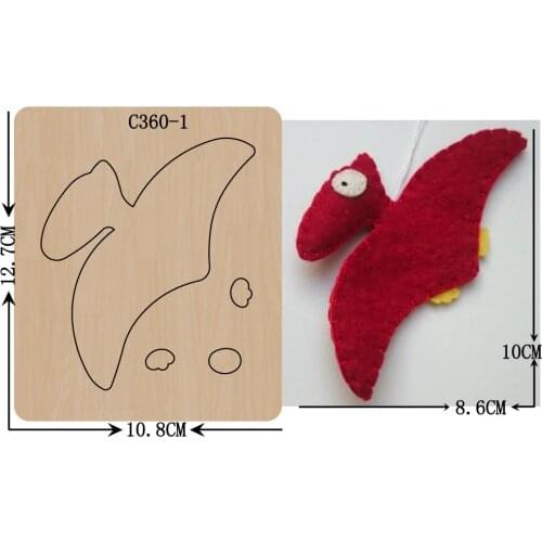 New dinosaur Wooden die Scrapbooking C-360-1 Cutting Dies