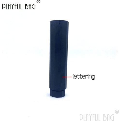 PB Playful bag CS decorative front tube 14mm reverse teeth front tube Gel ball gun accessories DIY CS sport toys MA47S