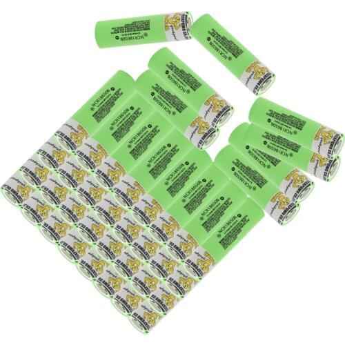 Rechargeable 18650 batteries li-ion battery lithium 3400mah 3.7V flat top akkumulator Russian warehouse Fast delivery