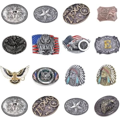 Luxury Eagle Metal Cool Belt Buckles For Man Unisex Western Fashion Buckle Cowboys Cowgirls Paracord Buckle Men Accessories 1pc