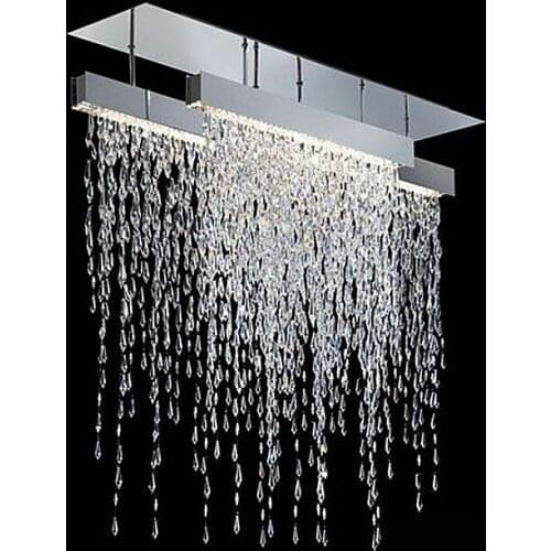 Postmodern art model room luxury fashion living room dining room entrance bar aisle villa high-end crystal chandelier