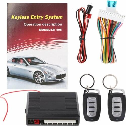 12V Car Alarm Systems Auto Remote Central Door Locking Vehicle Keyless Entry System Kit