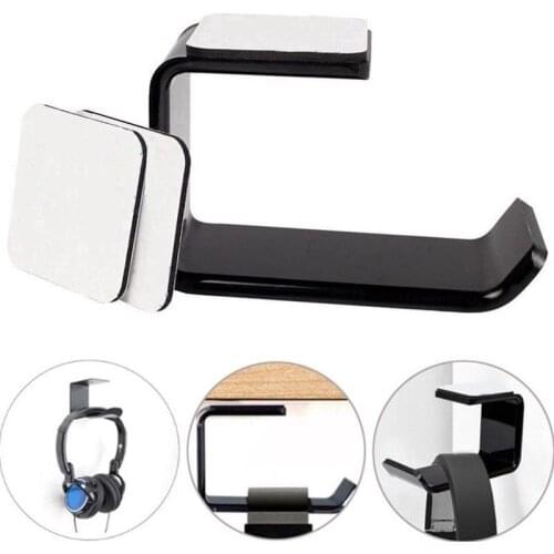Headphone Hanger Holder Wall Mount Headset Holder Stand Desk Display Stand Bracket Hanging Hook Earphone Rack