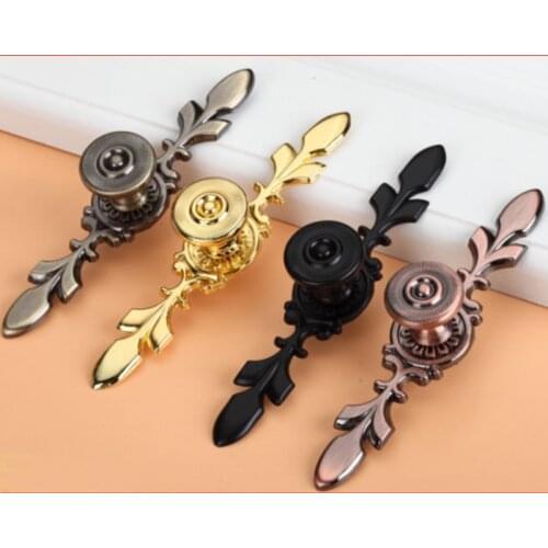 Vintage Zinc Alloy Cabinet Knobs Drawer Pull Handles-10PCS/SET