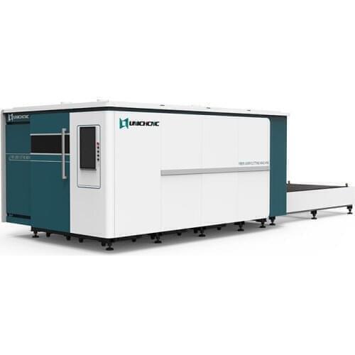 Enclosed fiber laser machine 6mm Aluminum