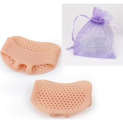 Heel Protectors For 7cm Shoes Heels Women Insoles Forefoot Pads for High Heel Toes Insert Pad Silicone