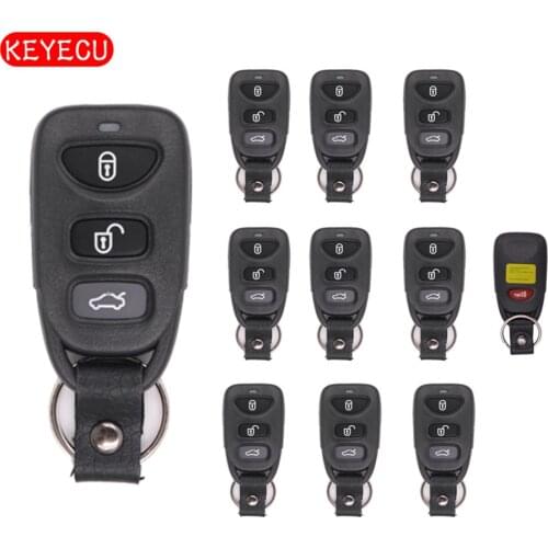 10pcs/lot Remote Key shell Keyless Entry Housing Case Fob 3+1 Button for KIA Cerato Sorento Spectra Optima Forte Rondo