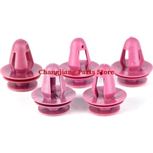 13mm 50pcs/lot Door Trim & Garnish Panel Retainer Clip Nylon Fastener For Toyota