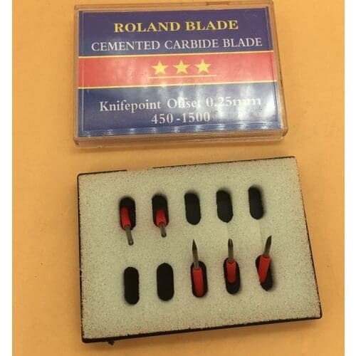 20PCS Mimaki Cutting Vinyl plotter blade 30 45 60 degree cutter knife for Mimaki CJV30 CJV150 CG GCC engraving tools dark knives