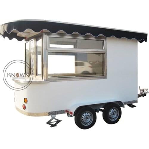 3m long food truck mobile food trailer food truck cart for sale