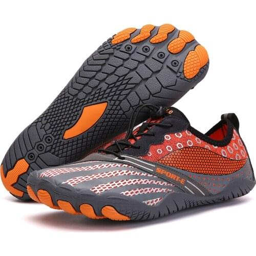 Barefoot Shoes Men Wading Shoes Summer Quick-Drying Water Shoes Women Beach Sandals Aqua Shoes Breathable Swimming Shoes Diving