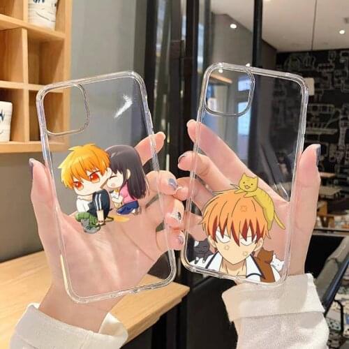 Fruits Basket Japan anime Phone Case Transparent soft For iphone 5 5s 5c se 6 6s 7 8 11 12 plus mini x xs xr pro max