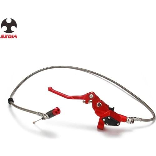 For 125CC-250CC Vertical Engine Motorcycle Dirt Bike Hydraulic Clutch 1200mm Lever Master Cylinder