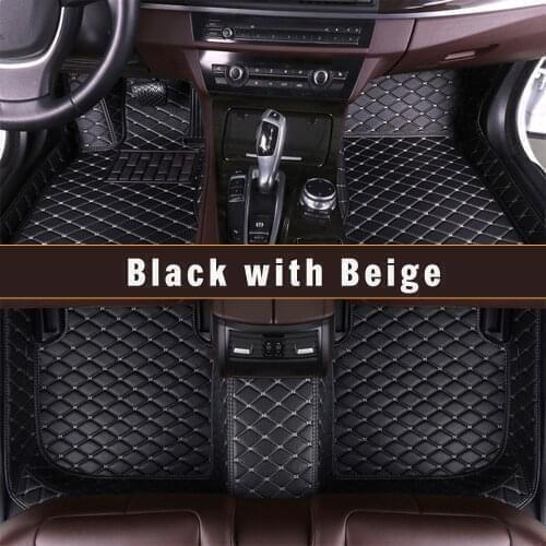 For Honda CRZ 2010 2011 2012 Carpet Type Decorative Interior Accessories Leather Car Floor Mat