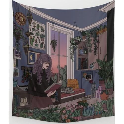 Beautiful Dusk Early Morning Painted Skies Quiet Night Sea of Stars Picture Print Tapestry Cover Beach Towel Home Decoration