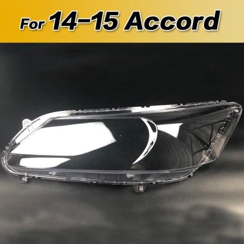 Ninth-generation Accord Headlamp Cover for Honda 14 15 Accord Headlight Shell Mask Lamp Honda Modified Car Accessories