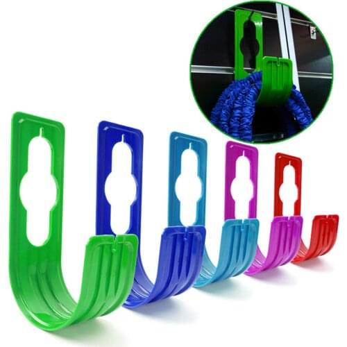 Garden Water Hose Holder Wall Mount Hose Pipe Bracket Hanging Expandable Watering Hose Hook Rack Reel
