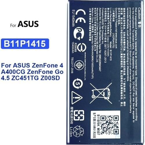 2020 new for ASUS High Capacity B11P1415 Battery For ASUS ZenFone 4 A400CG ZenFone Go 4.5 ZC451TG Z00SD