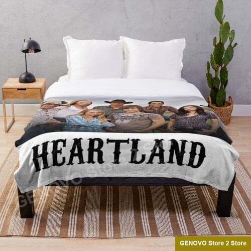 HEARTLAND SHOW Blanket Personalized Blankets On For The Sofa/Bed/Car Portable 3D Blanket For Kid adult Home Textiles