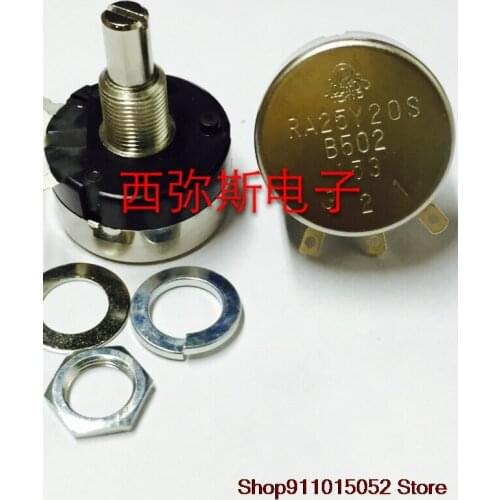 Original Japanese imported wire wound potentiometer RA25Y20SB502 5K line original imported Japanese TOCOS
