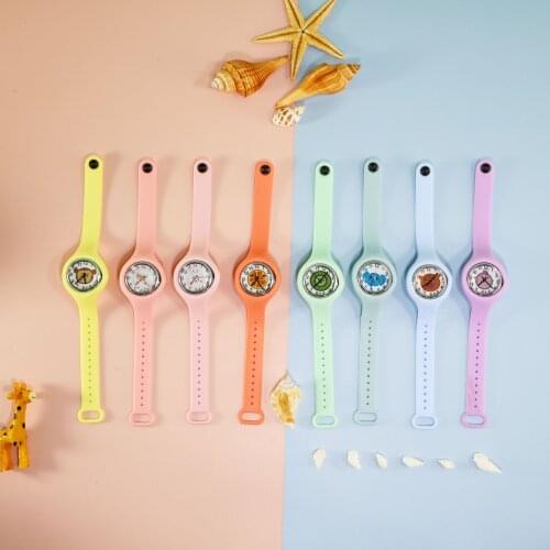 UTHAI CQ123 New Creative Fashion Cartoon Style Childrens Watch Student Watch Small Dial Fun Watch Rich Color Watch