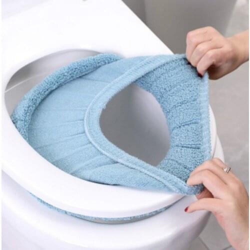 Thickened warm toilet cushion toilet seat cushion universal cushion
