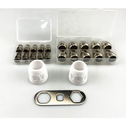 P80 Air Plasma gas Nozzles TIPS Plasma Cutter Torch Consumables High Quality P80 CNC Cutting Electrode Nozzle